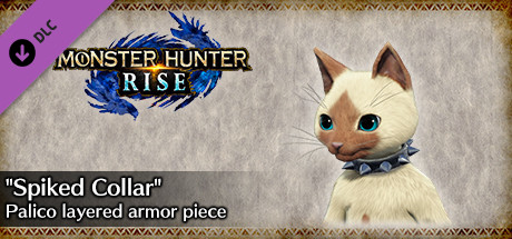 MONSTER HUNTER RISE - "Spiked Collar" Palico layered armor piece