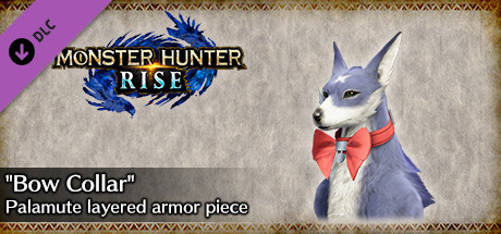 MONSTER HUNTER RISE - "Bow Collar" Palamute layered armor piece