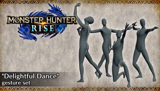 MONSTER HUNTER RISE - "Delightful Dance" gesture set Steam capsule image