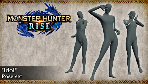 MONSTER HUNTER RISE - "Idol" pose set Steam capsule image