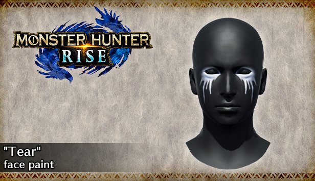 MONSTER HUNTER RISE - "Tear" face paint Steam capsule image