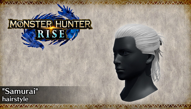 MONSTER HUNTER RISE - "Samurai" hairstyle Steam capsule image