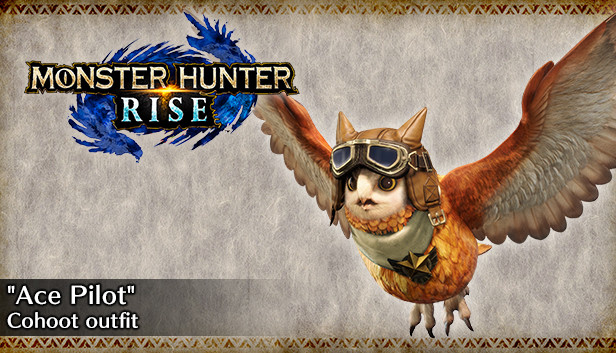 MONSTER HUNTER RISE - "Ace Pilot" Cohoot outfit Steam capsule image