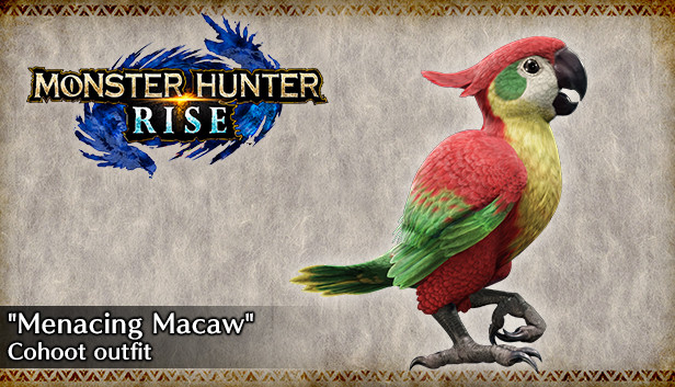 MONSTER HUNTER RISE - "Menacing Macaw" Cohoot outfit Steam capsule image