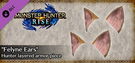 MONSTER HUNTER RISE - "Felyne Ears" Hunter layered armor piece