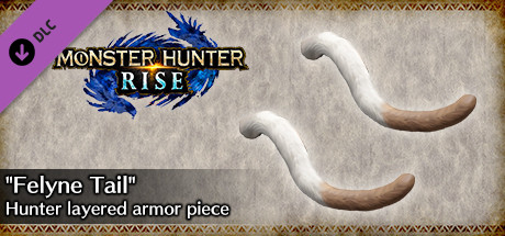 MONSTER HUNTER RISE - "Felyne Tail" Hunter layered armor piece