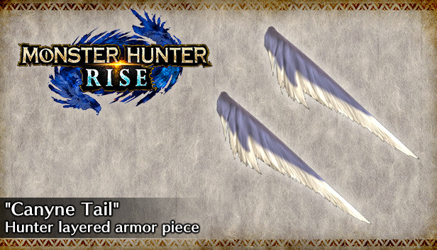 MONSTER HUNTER RISE - "Canyne Tail" Hunter layered armor piece Steam capsule image