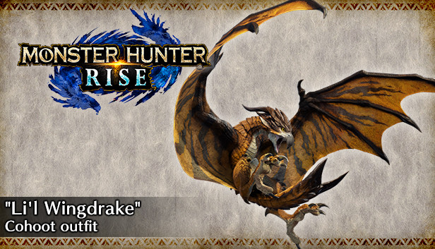 MONSTER HUNTER RISE - "Li'l Wingdrake" Cohoot outfit Steam capsule image