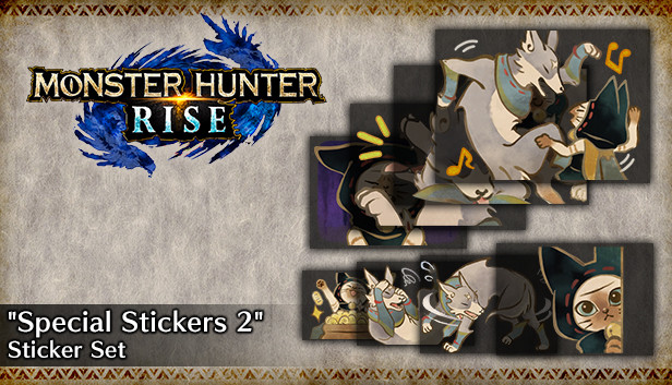 MONSTER HUNTER RISE - "Special Stickers 2" Sticker Set Steam capsule image