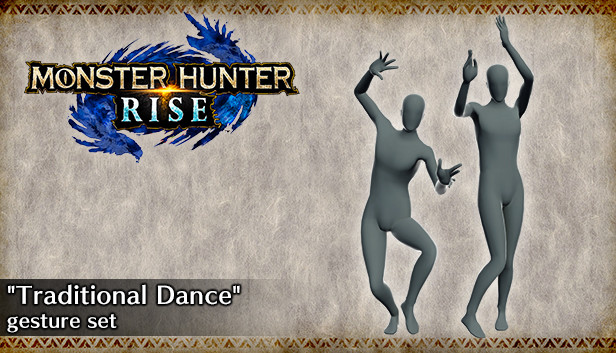 MONSTER HUNTER RISE - "Traditional Dance" gesture set Steam capsule image