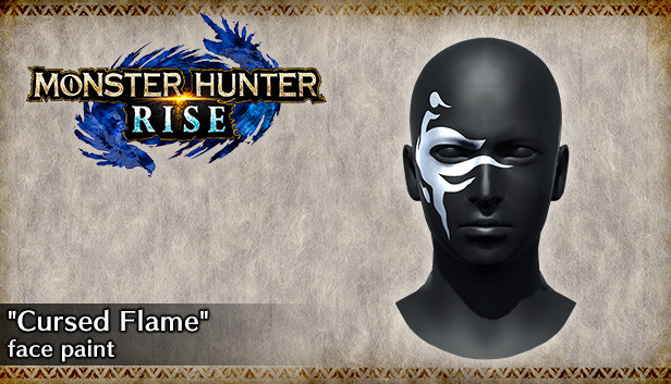 MONSTER HUNTER RISE - "Cursed Flame" face paint Steam capsule image