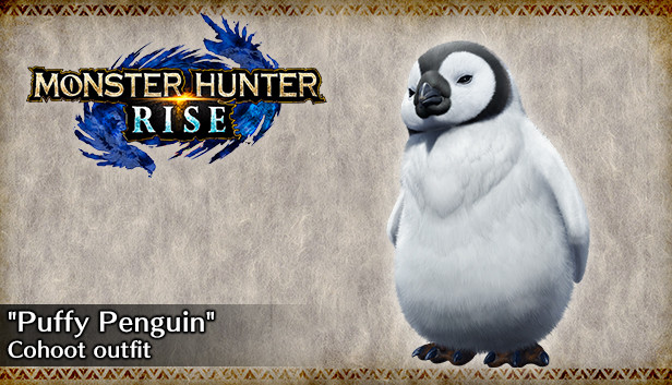 MONSTER HUNTER RISE - "Puffy Penguin" Cohoot outfit Steam capsule image