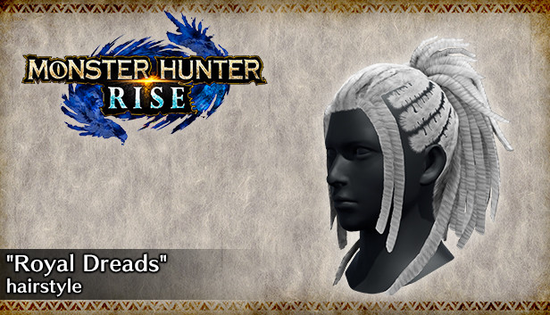 MONSTER HUNTER RISE - "Royal Dreads" hairstyle Steam capsule image