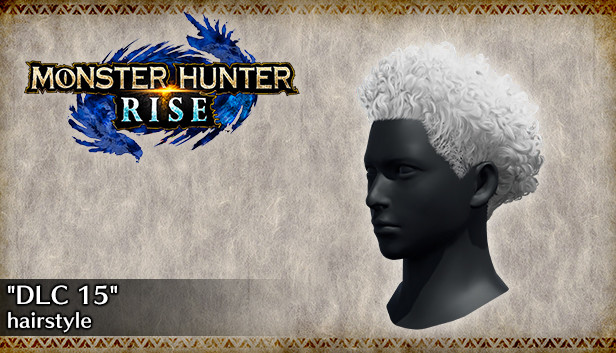 MONSTER HUNTER RISE - "DLC 15" hairstyle Steam capsule image
