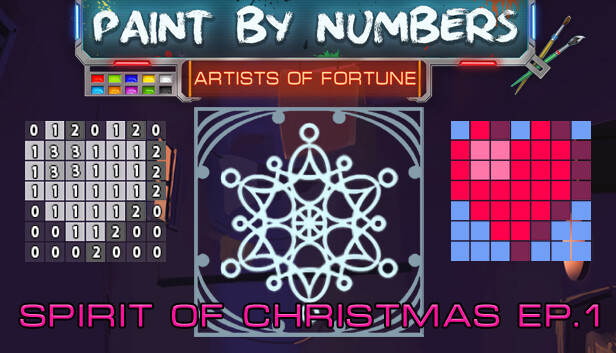 Paint By Numbers - Spirit Of Christmas Ep. 1 Steam capsule image