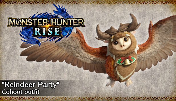 MONSTER HUNTER RISE - "Reindeer Party" Cohoot outfit Steam capsule image