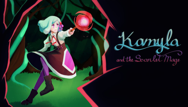 Kamyla and the Scarlet Mage Steam capsule image