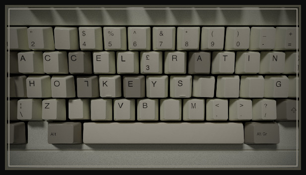 accelerating hotkeys Steam capsule image