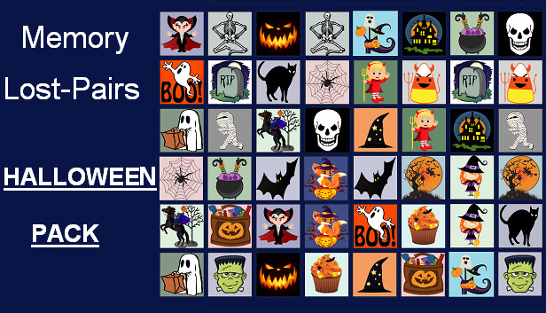 Memory Lost-Pairs - Halloween Pack Steam capsule image
