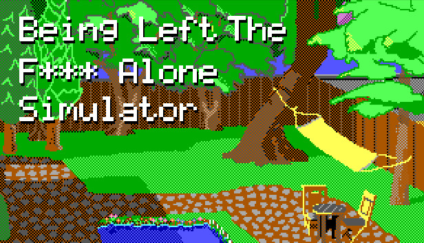 Being Left The F*** Alone Simulator Steam capsule image