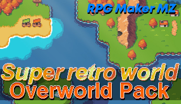 RPG Maker MZ - Super Retro World - Overworld Pack Steam capsule image