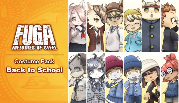 Fuga: Melodies of Steel - Back to School Costume Pack Steam capsule image