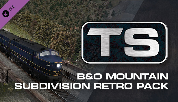 Train Simulator: B&O Mountain Subdivision Retro Pack Steam capsule image
