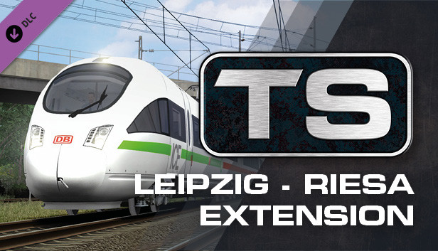 Train Simulator: Bahnstrecke Leipzig - Riesa Route Extension Add-On Steam capsule image