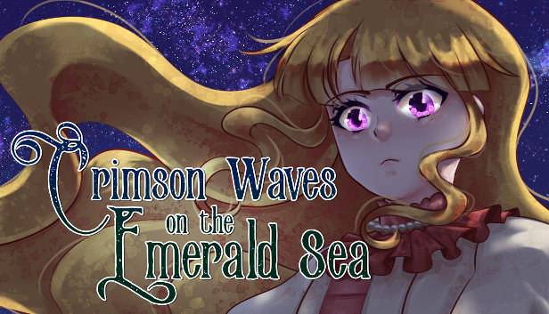 Crimson Waves on the Emerald Sea