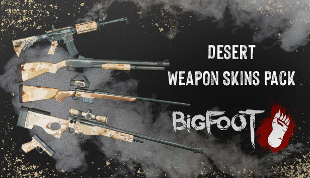 BIGFOOT - WEAPON SKINS "DESERT" Steam capsule image