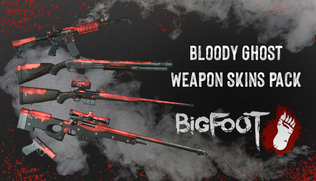 BIGFOOT - WEAPON SKINS "BLOODY GHOST" Steam capsule image