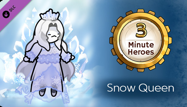 3 Minute Heroes - Snow Queen (Sorcerer Skin) Steam capsule image