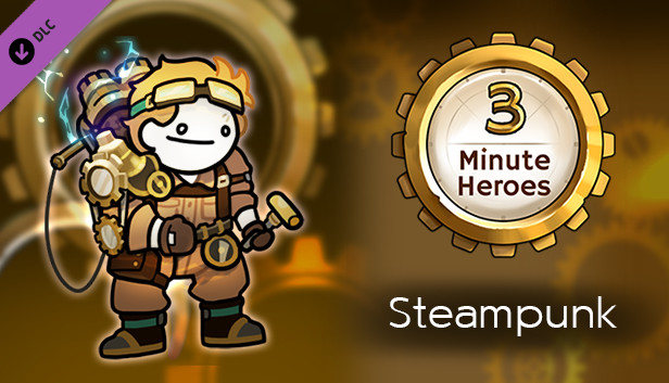 3 Minute Heroes - Steampunk (Inventor Skin) Steam capsule image