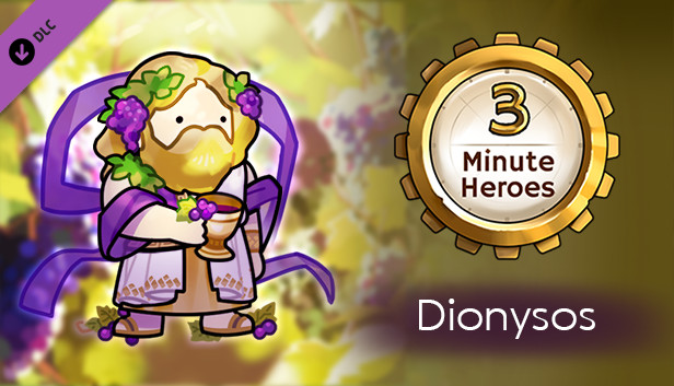 3 Minute Heroes - Dionysos (Bartender Skin) Steam capsule image