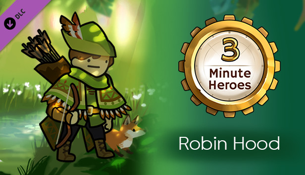 3 Minute Heroes - Robin Hood (Hunter Skin) Steam capsule image