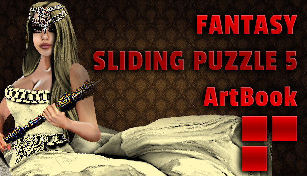 Fantasy Sliding Puzzle 5 - ArtBook Steam capsule image