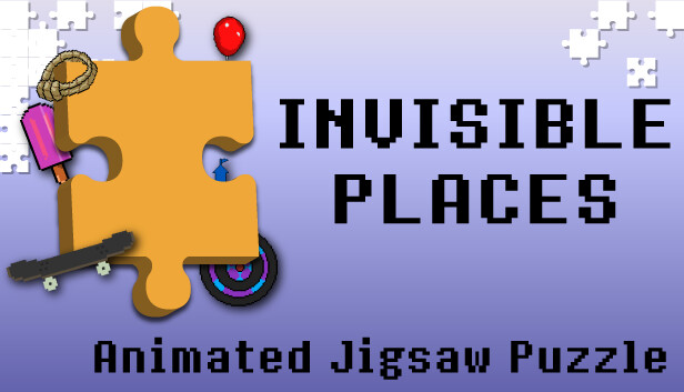 Invisible Places - Pixel Art Jigsaw Puzzle Steam capsule image