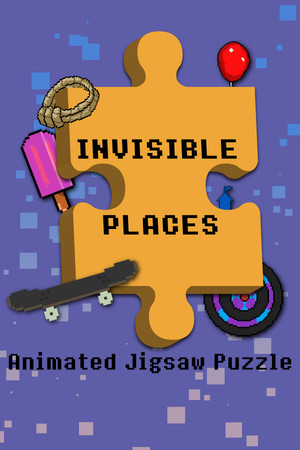 Invisible Places - Pixel Art Jigsaw Puzzle cover art