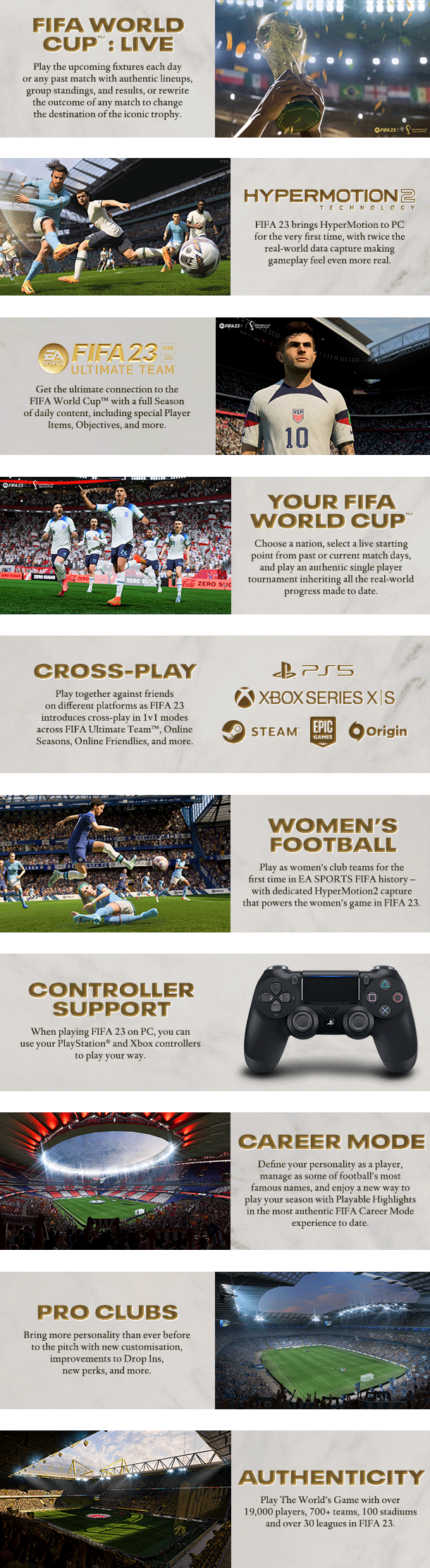 Is FIFA 23 cross platform & crossplay?