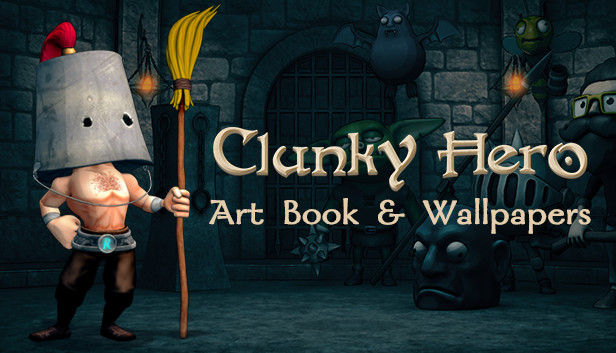 Clunky Hero - Art Book & Wallpapers Steam capsule image