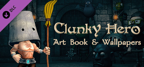 Clunky Hero - Art Book & Wallpapers header