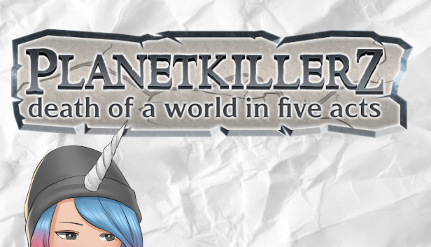 Planetkillerz: death of a world in five acts. Steam capsule image