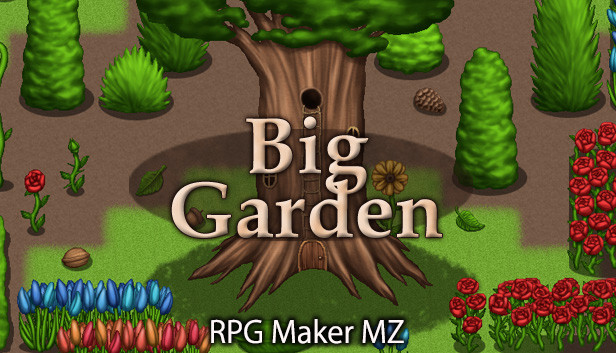 RPG Maker MZ - Big Garden Tiles Steam capsule image