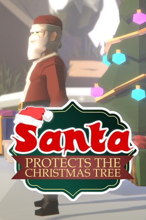 Santa Protects the Christmas Tree