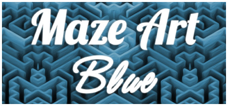 Maze Art: Blue Cover Image