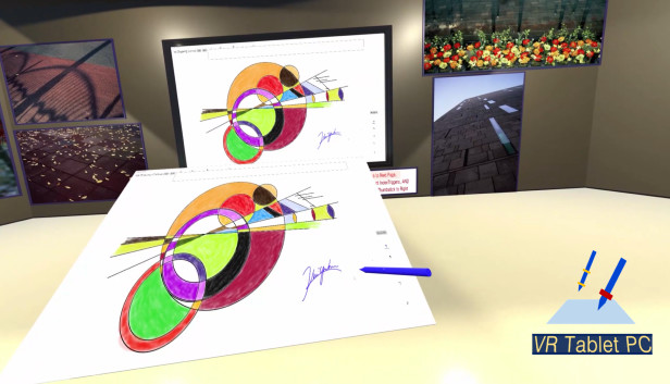 VR Tablet PC Steam capsule image