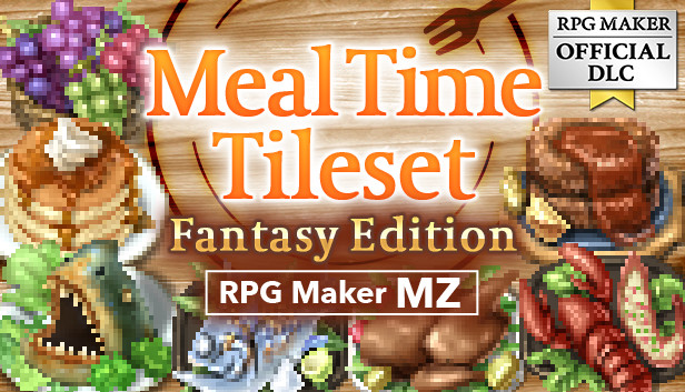 RPG Maker MZ - Meal Time Tileset - Fantasy Edition Steam capsule image