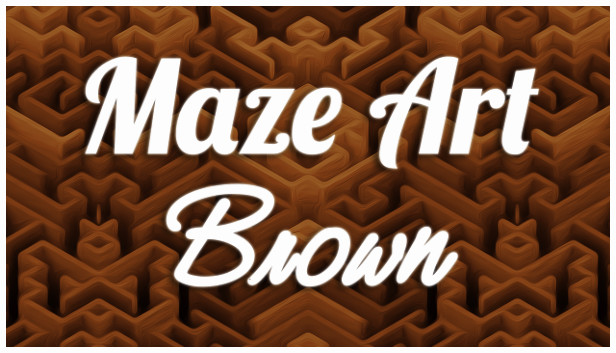 Maze Art: Brown Steam capsule image
