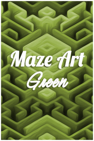 Maze Art: Green cover art