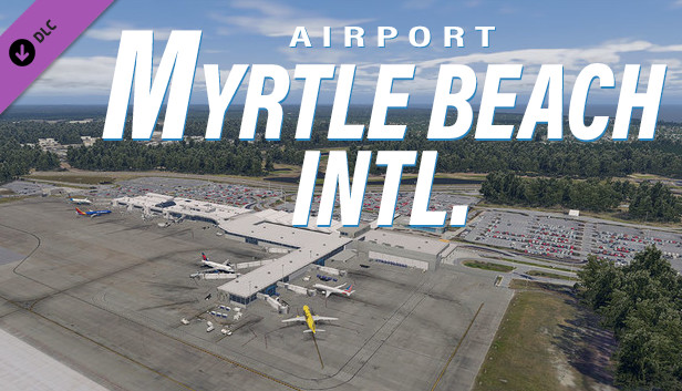 X-Plane 11 - Add-on: Verticalsim - KMYR - Myrtle Beach International Airport XP Steam capsule image